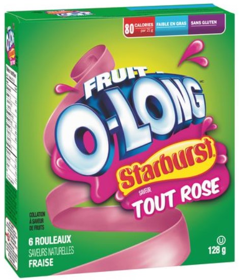 Fruit O LONG STARBURST roll-ups 128 g 6 rolls