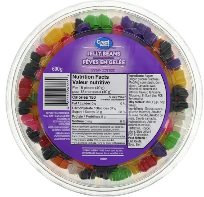 GV Jelly beans 600g