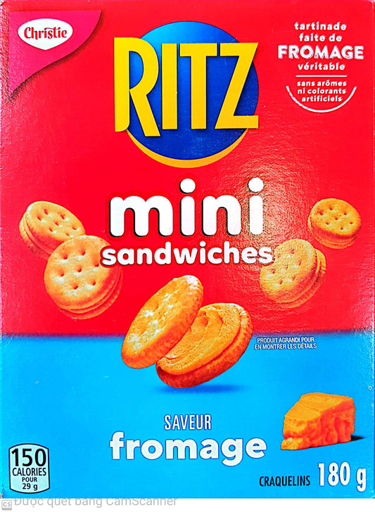 Ritz mini sandwich bits 180g