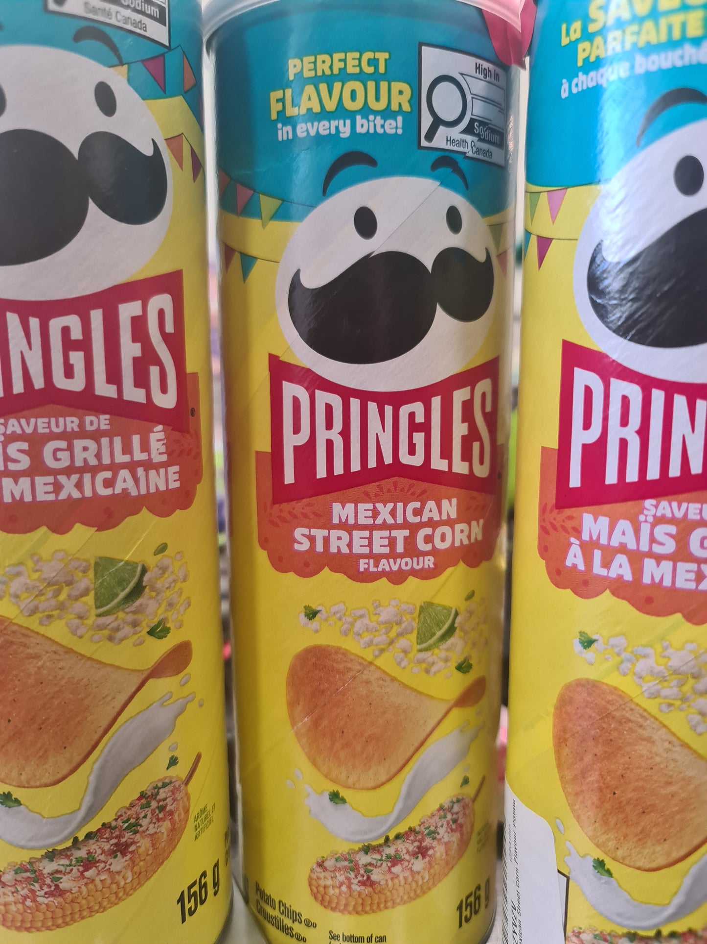 Pringles mexican street corn 156g