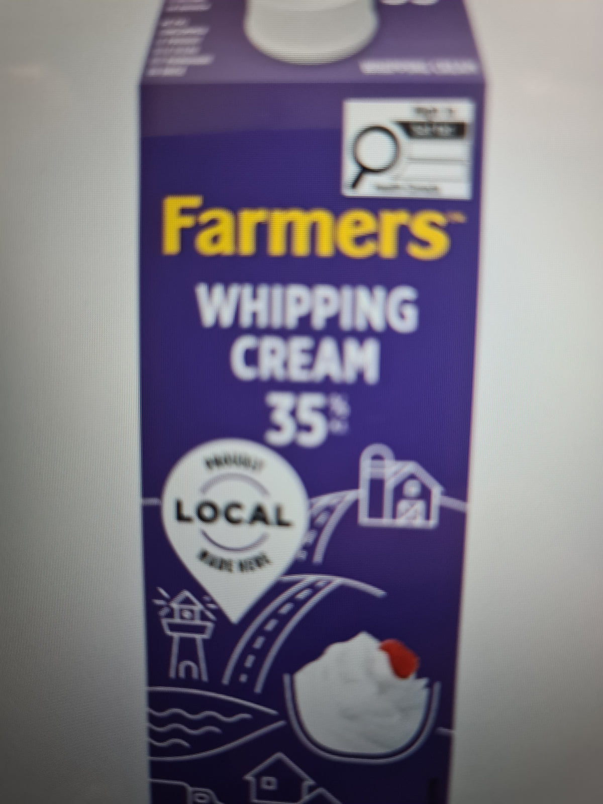 ADL/farmers Whipping cream 1L