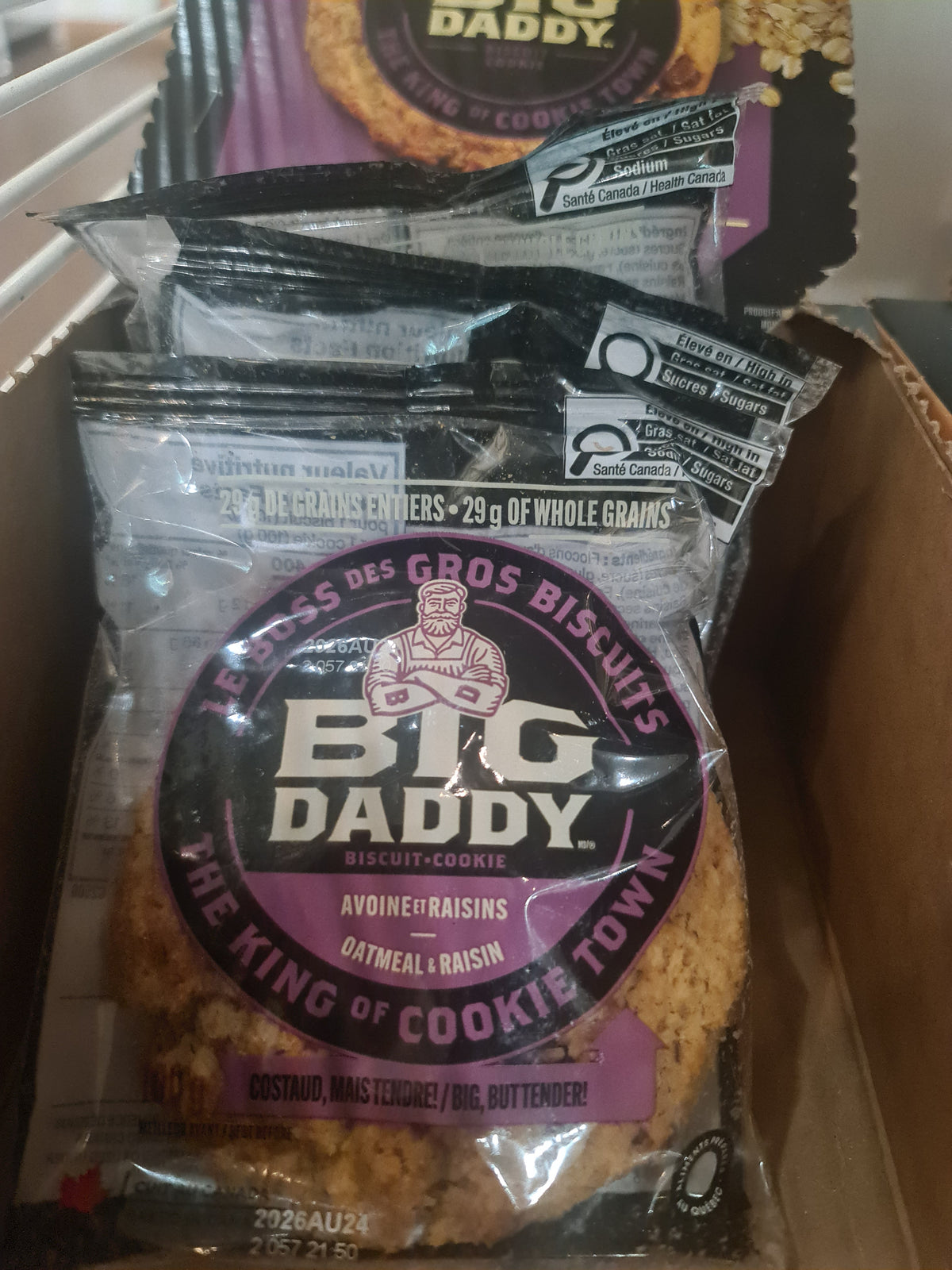 Big daddy Cookie oatmeal 1ea 100g