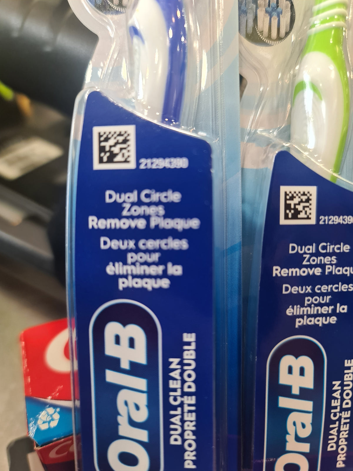 Oral B toothbrush cavity defense