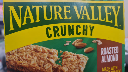 Nature valley Granola bar crunchy almond 210g