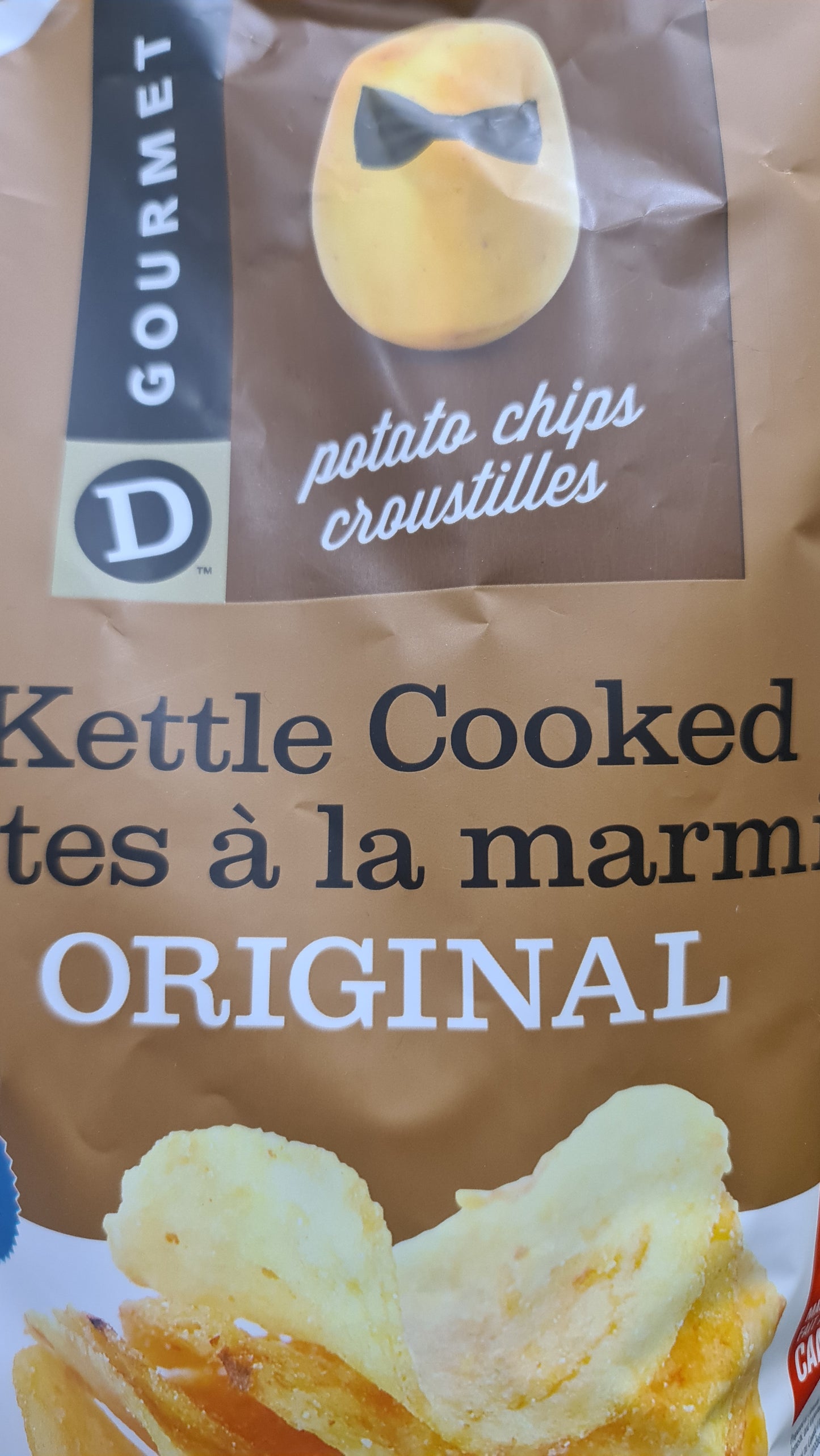 Gourmet potato chip Original 190g