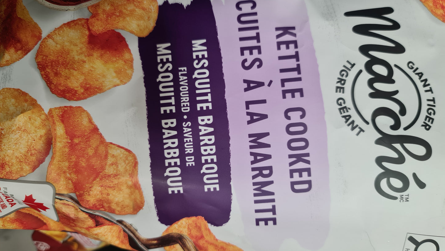 Marche kettle cooked bbq 150g