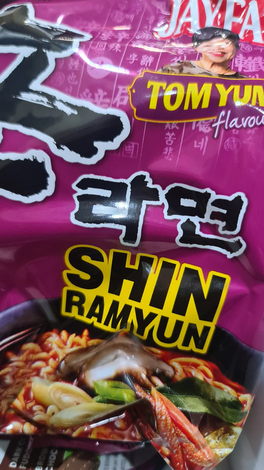 NS Shin spicy tomyum noodle 123g