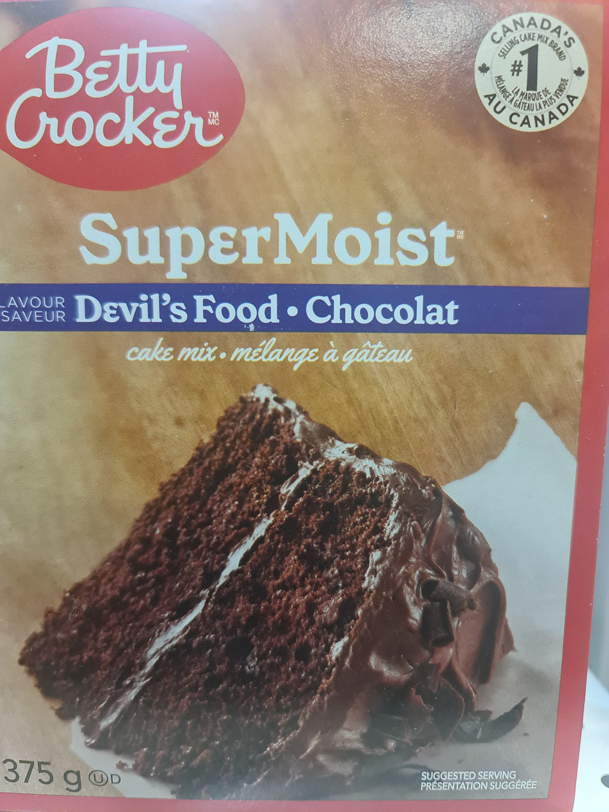 Betty Crocker Cake mix chocolate 375g