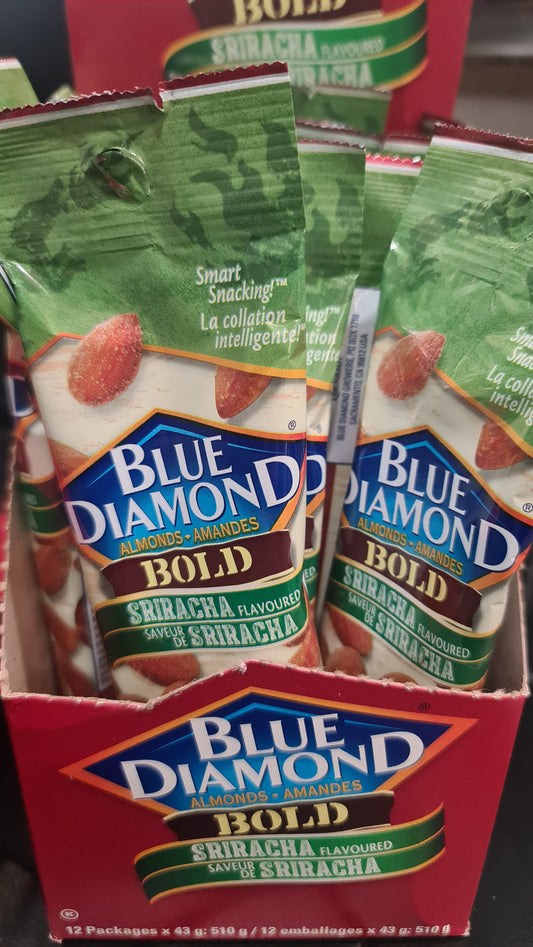 Blue diamond almond bold siracha 43g