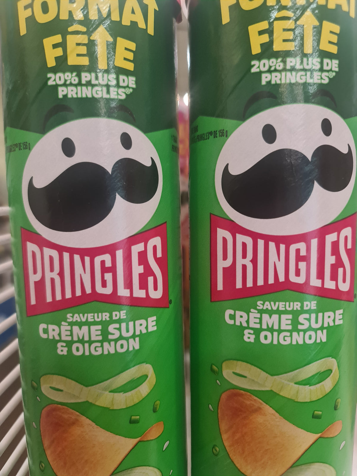 Pringles large can sour cream 179g MEGA