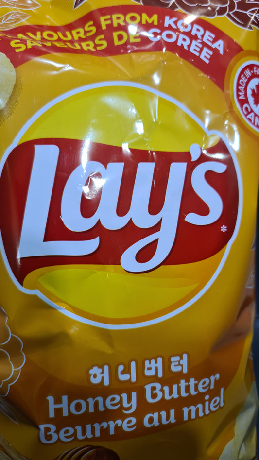 Lays honey butter Korea 165g