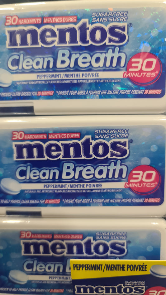 Mentos clean breath 30mints