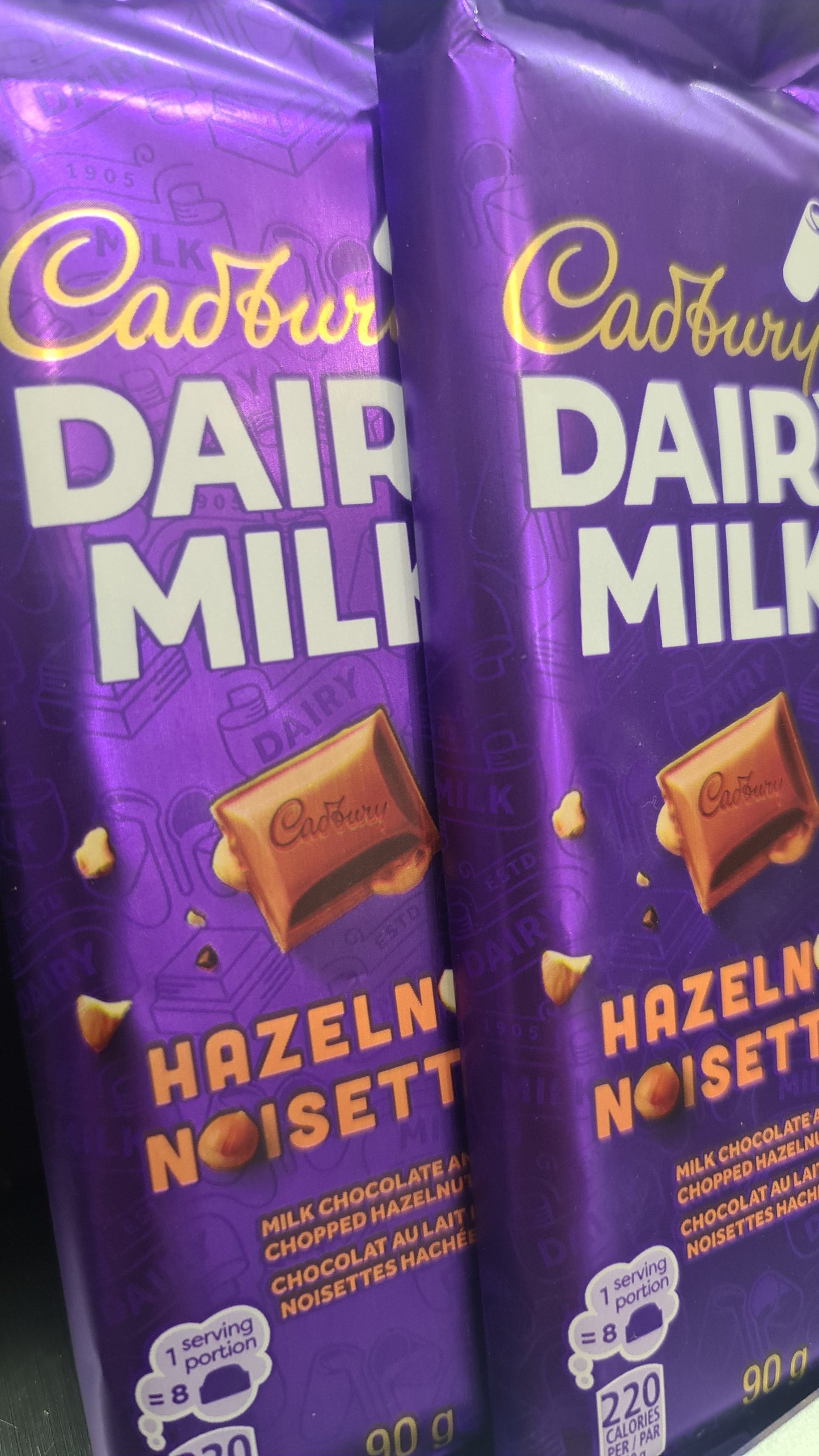 Cadbury Dairy milk hazelnut chocolate 90g