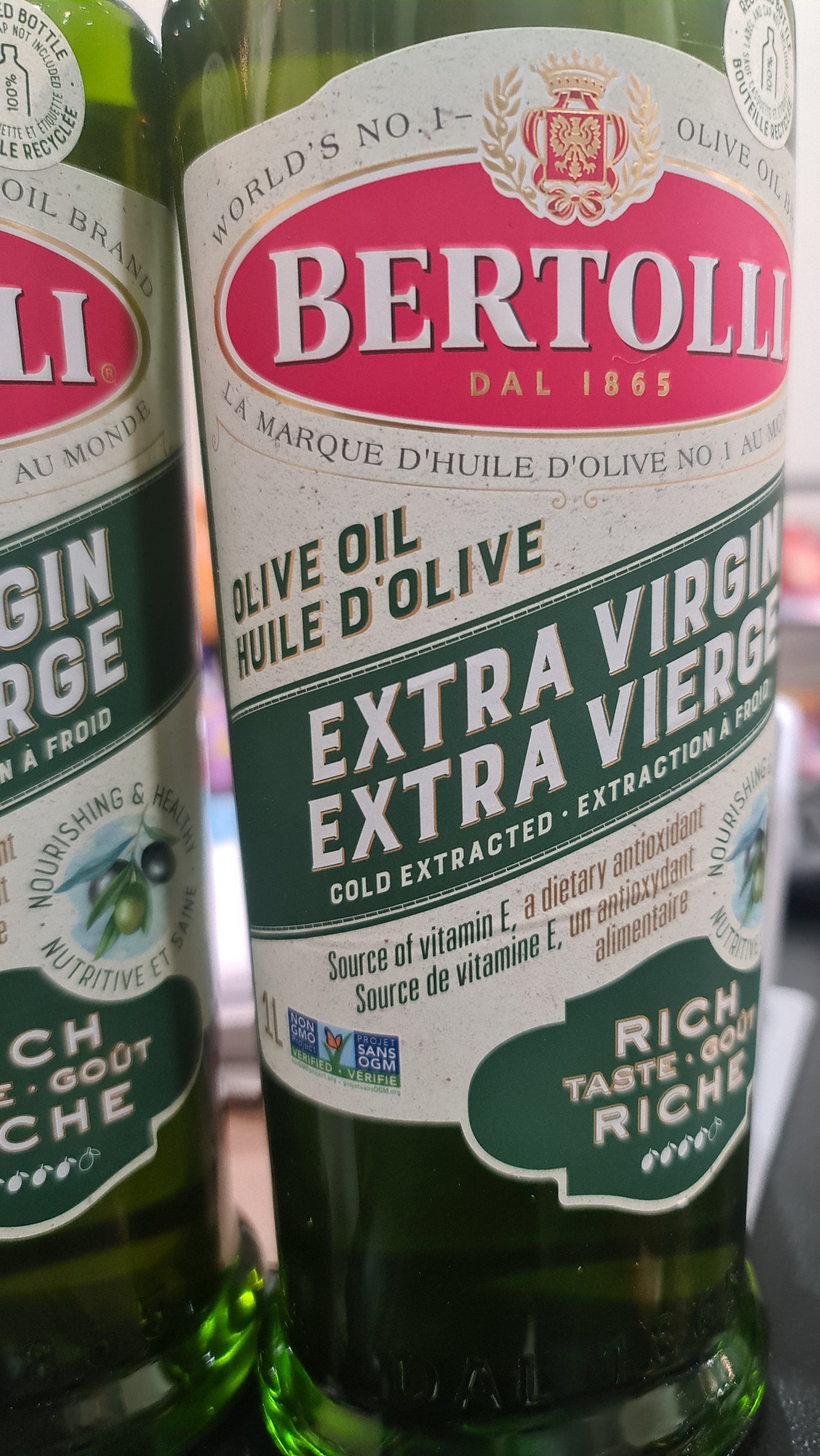 Bertolli Olive oil extra virgin 1L