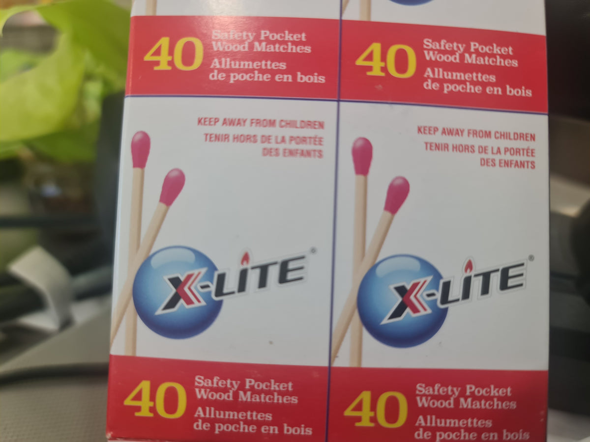 X-lite matches - 40 box