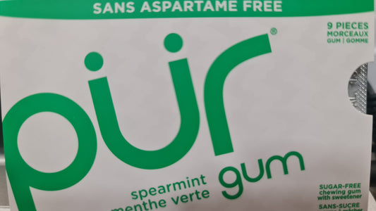 pur gum spearmint
