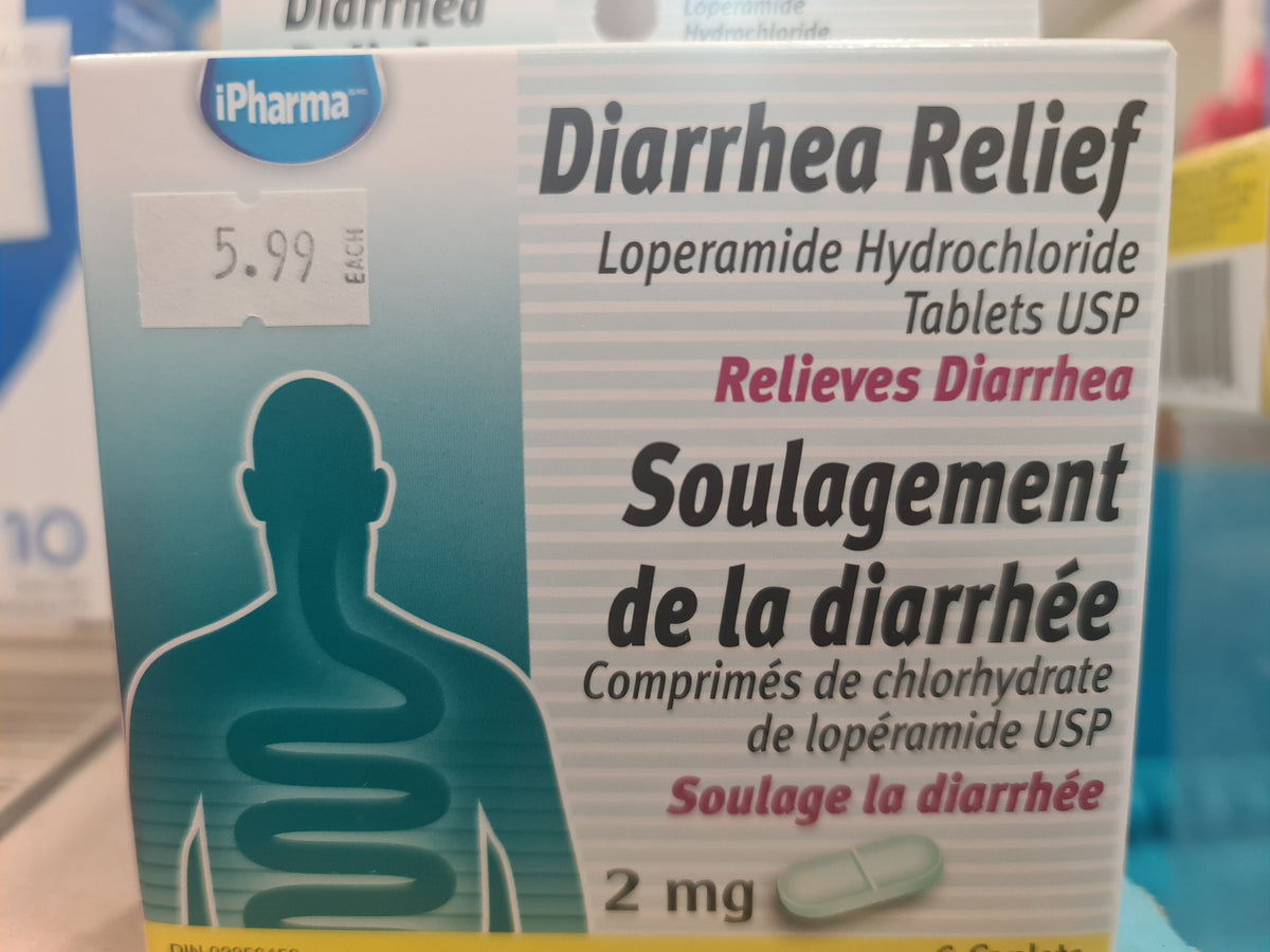 Diarrhea relief 6 caplets