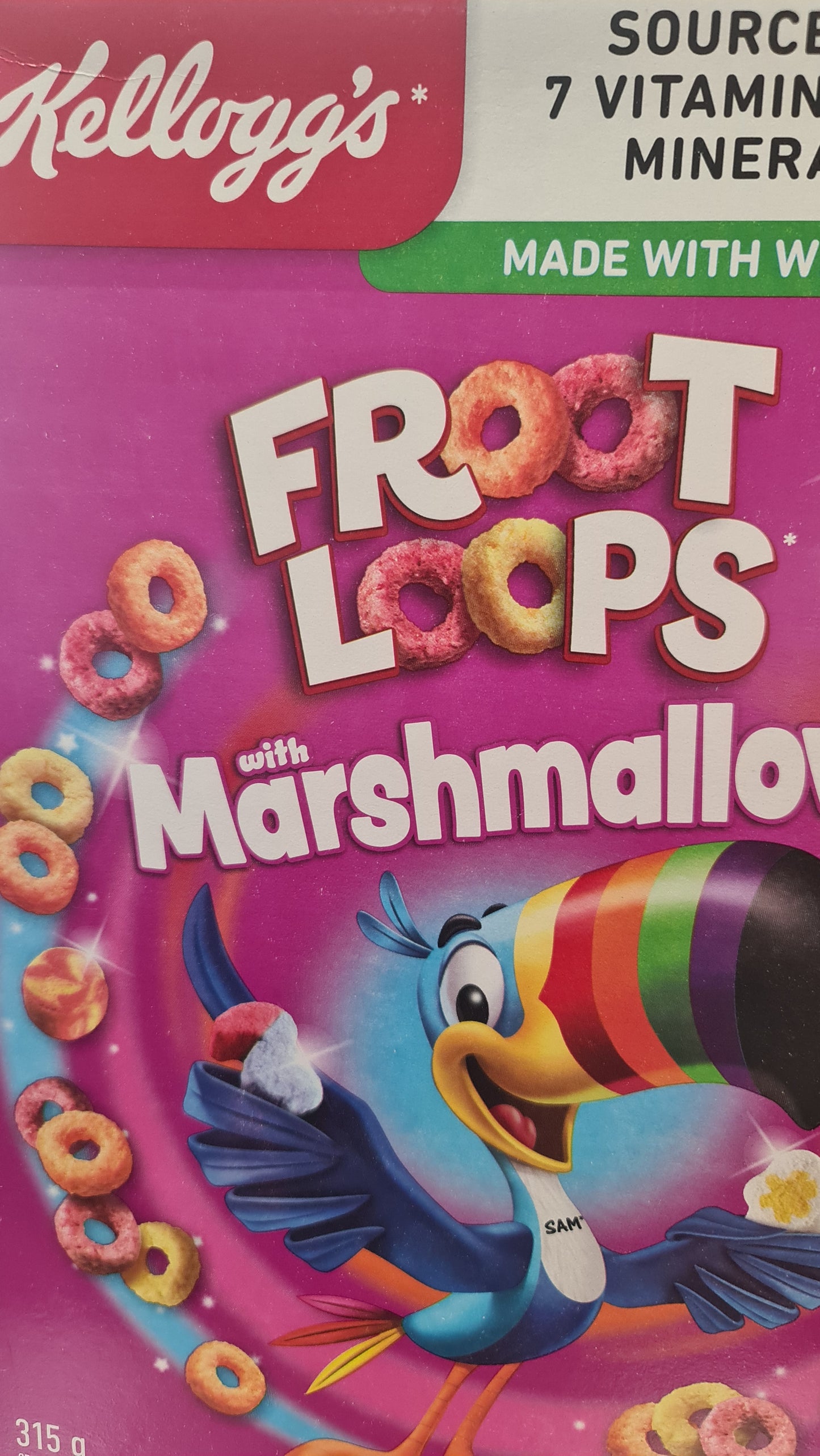 Kellogg's froot loops marshmallows 315g