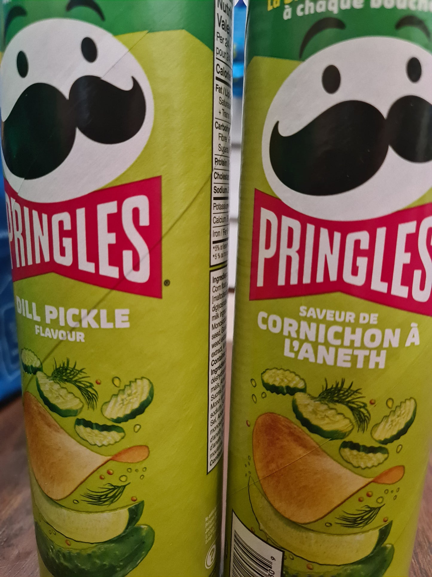 Pringles dill pickle 156g