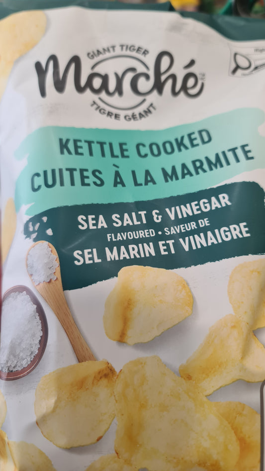 Marche kettle cooked salt 150g