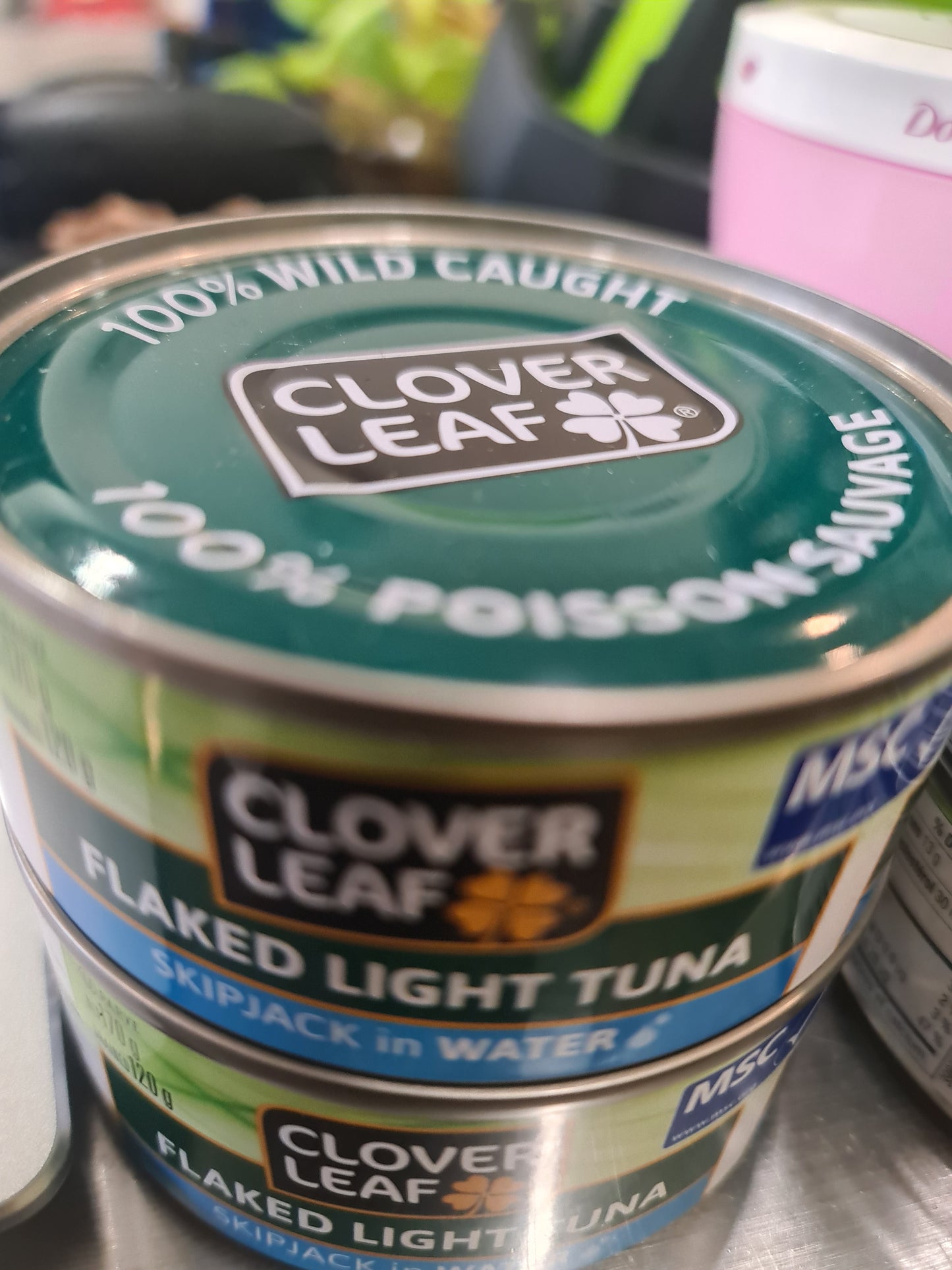 Clover leaf flaked light tuna 170g