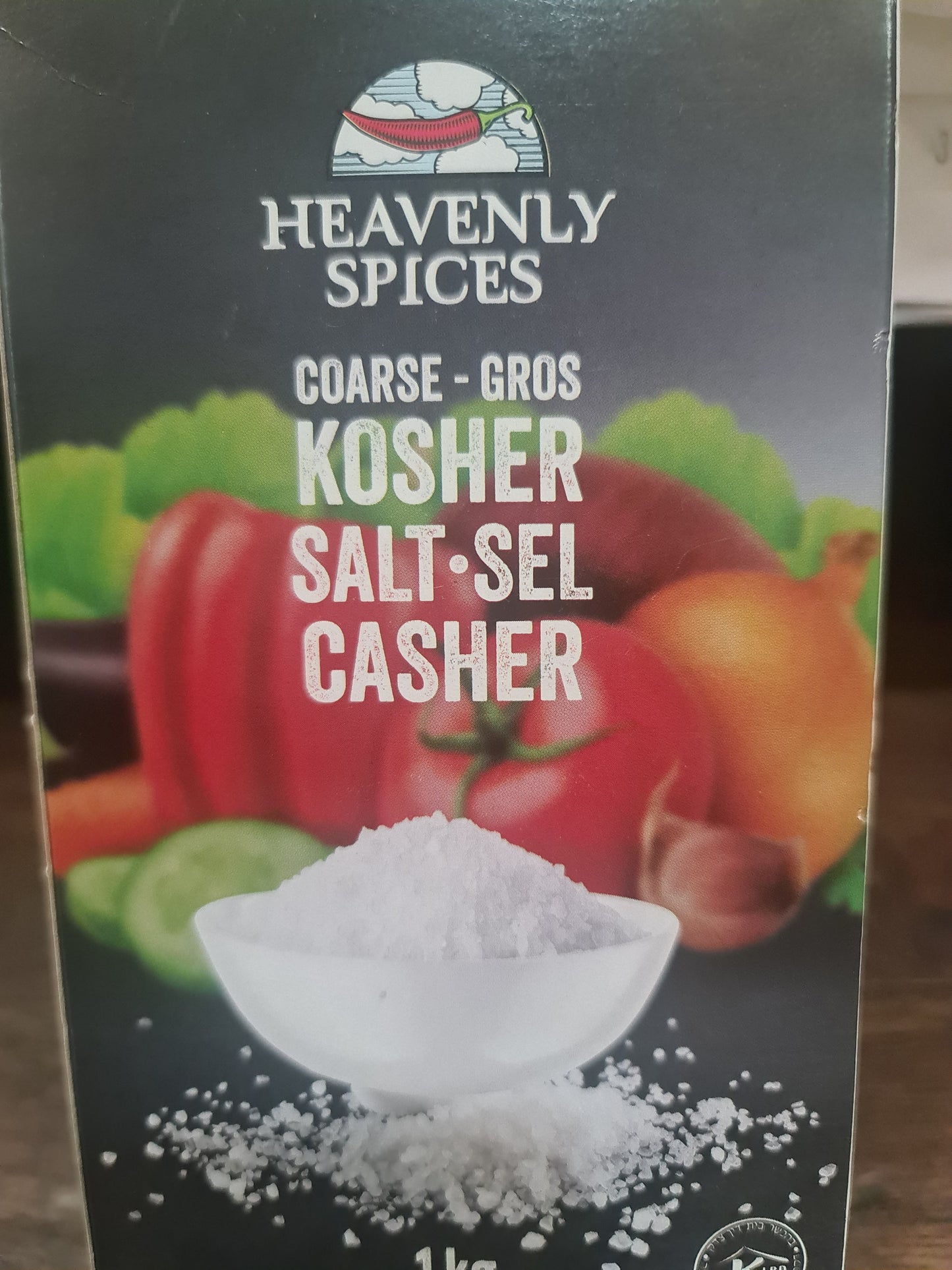 Heavenly spices coarse salt 1 kg