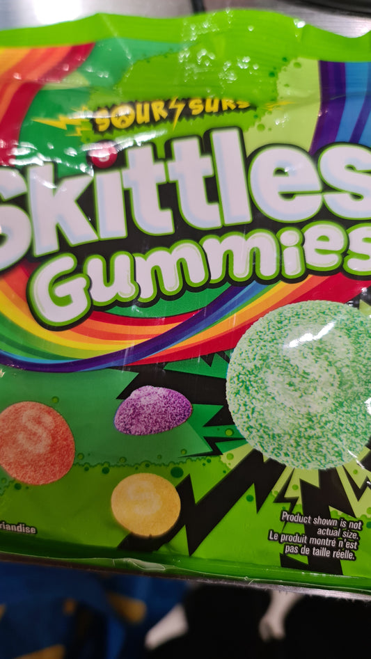 Skittles sour gummies 130g