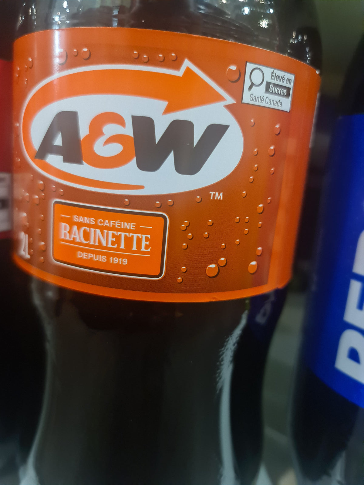 A&W root beer 2L