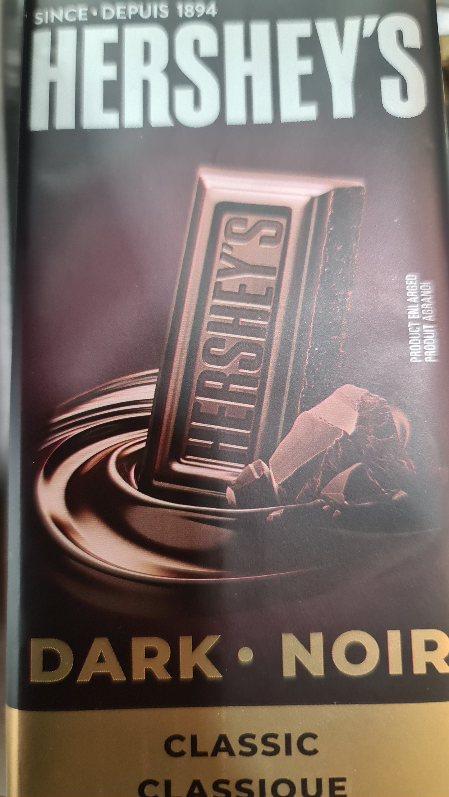 Hershey's dark chocolate 100g