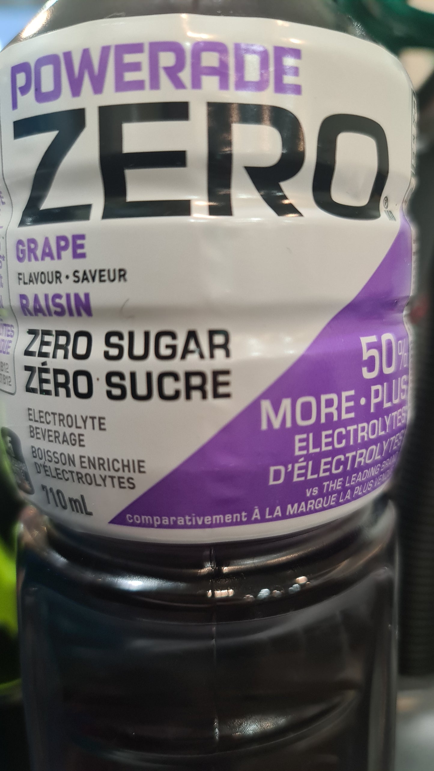 Power ADE raisin zero sugar 710ml