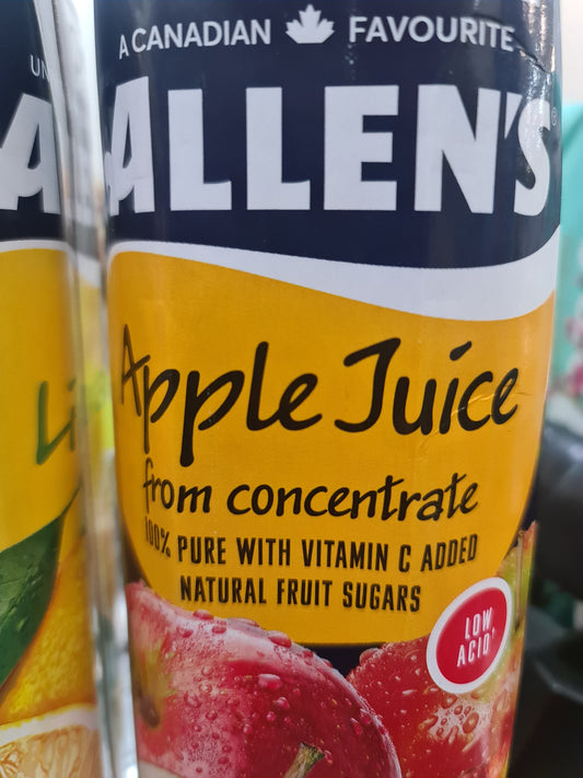 Allen's apple juice 1L