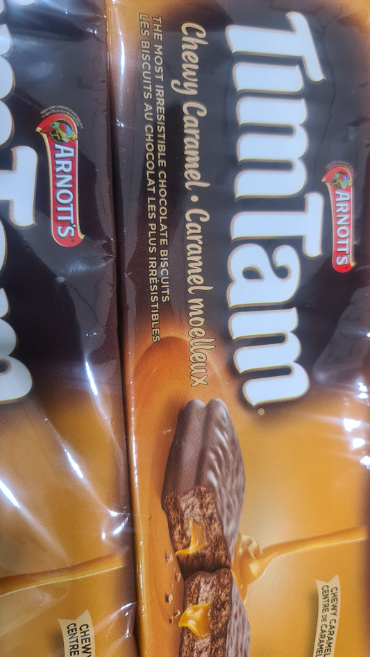 Timtam biscuits caramel 175g