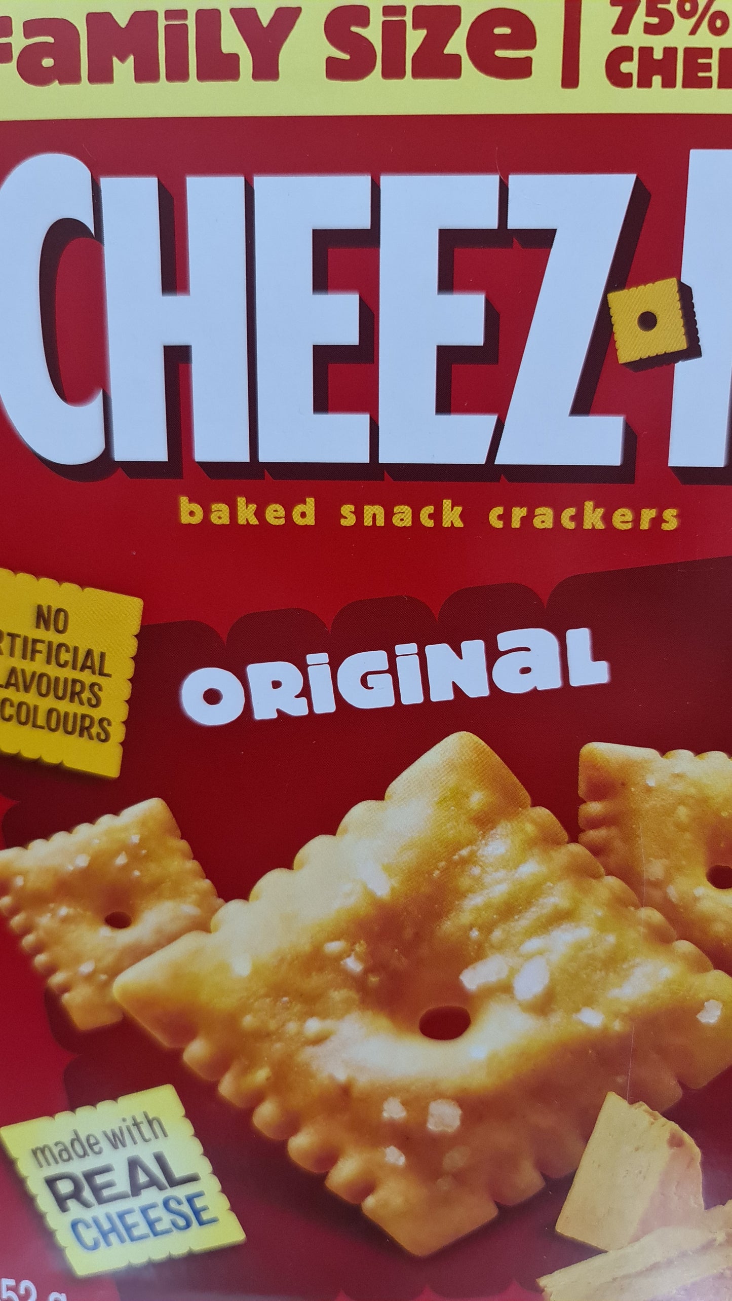 Cheez it crackers original 352g