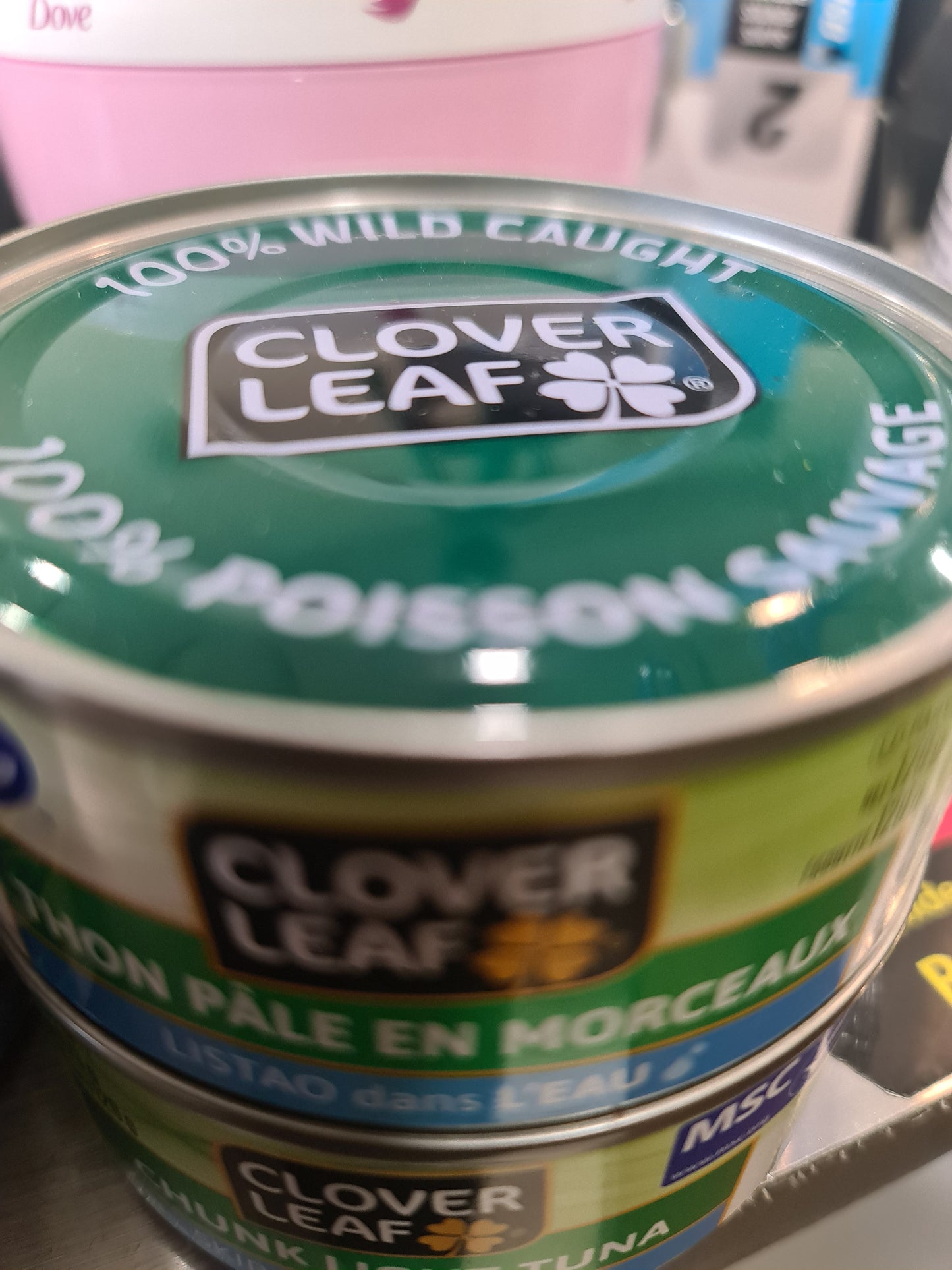 Clover leaf chunk light tuna 170g