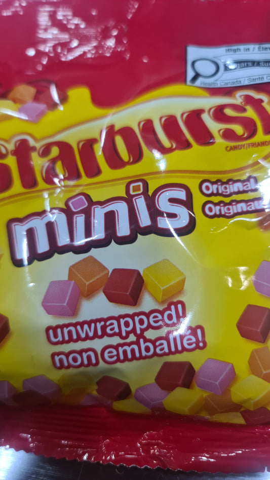 Starburst gummies mini original 170g