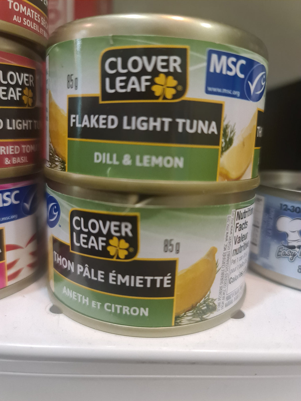 Clover leaf tuna salad dill lemon 85g