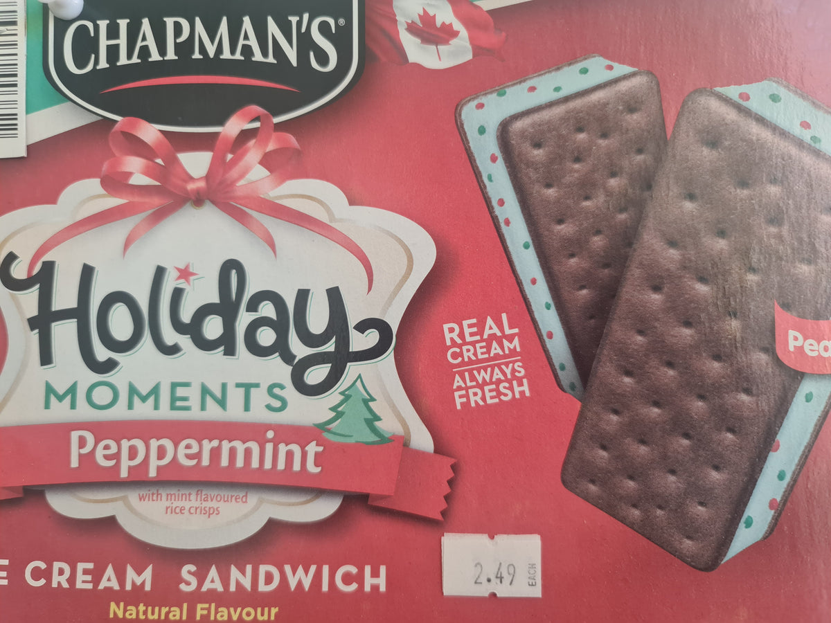 Chapman's sandwiches ice cream bar 120ml