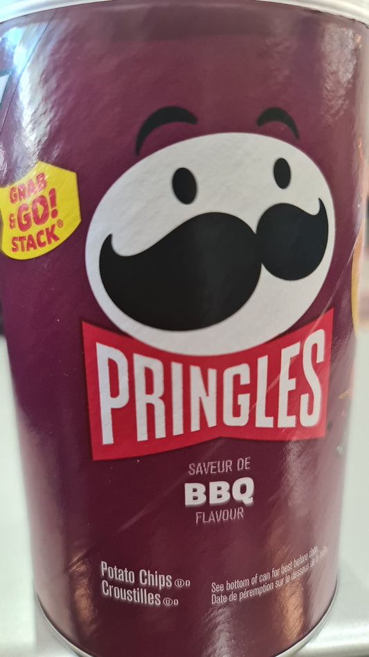 Pringles bbq medium can 67G