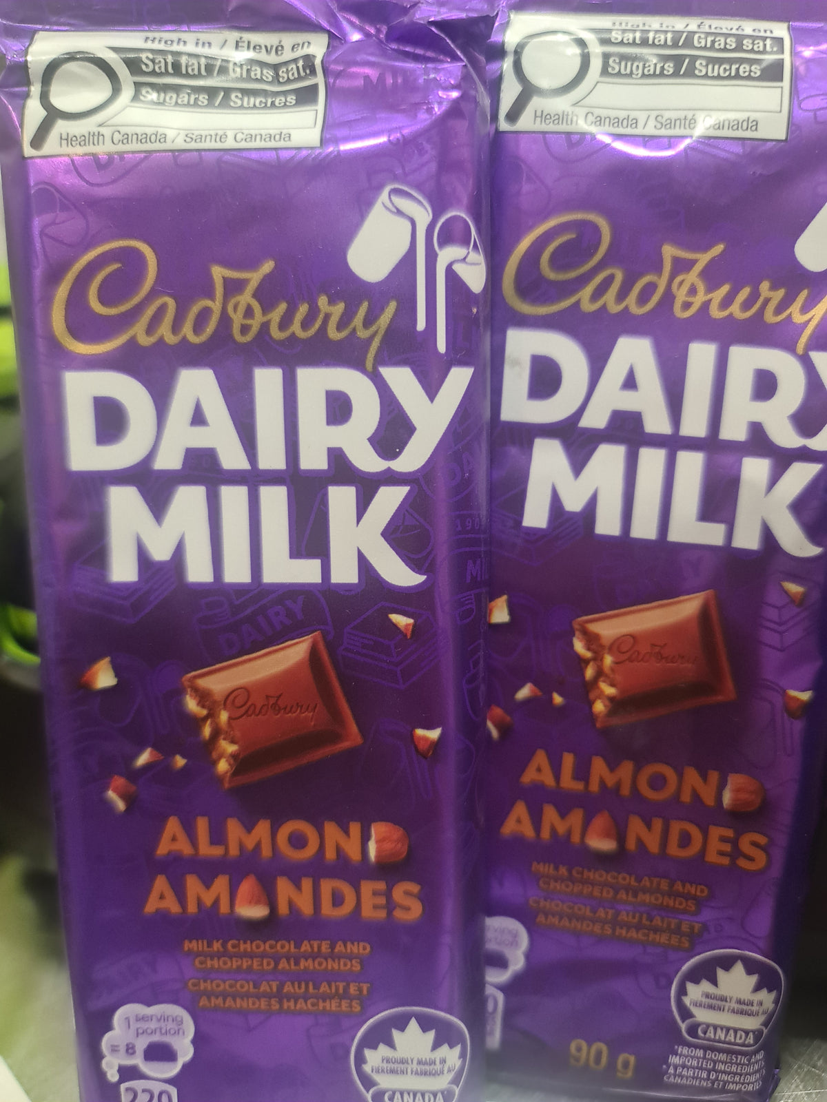 Cadbury Dairy milk almond chocolate 90g