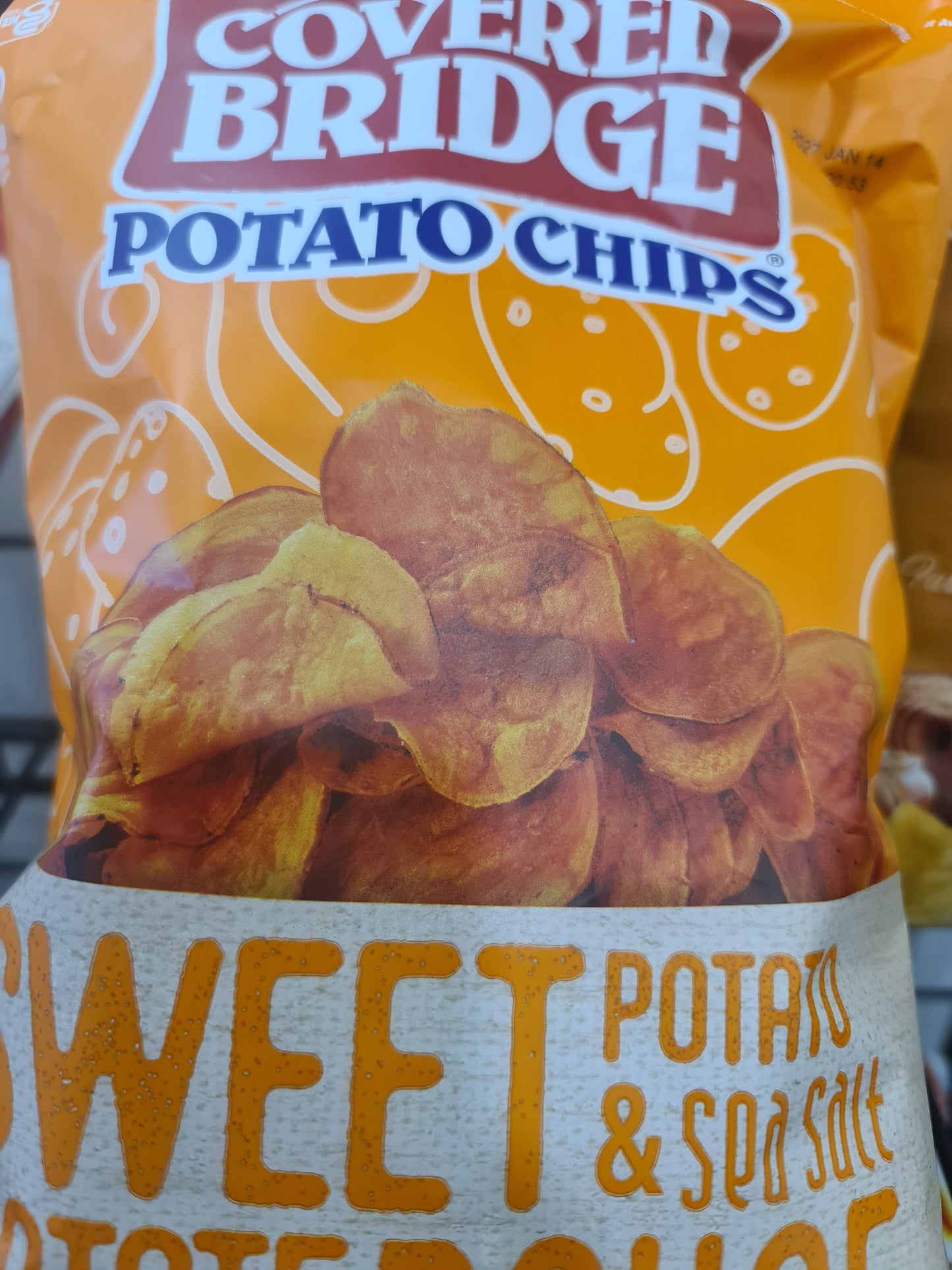 Covered bridge sweet potato chip 170g