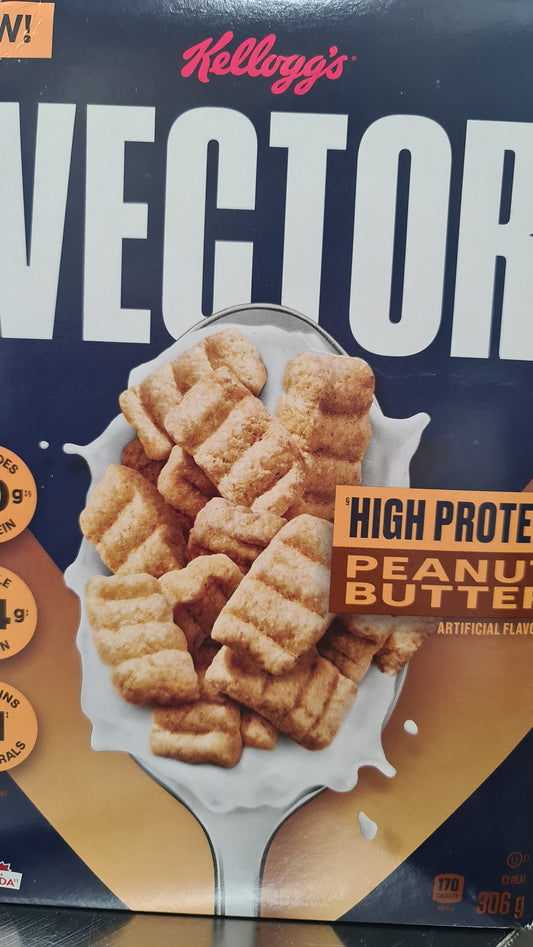 Kellogg Vector peanut 306g