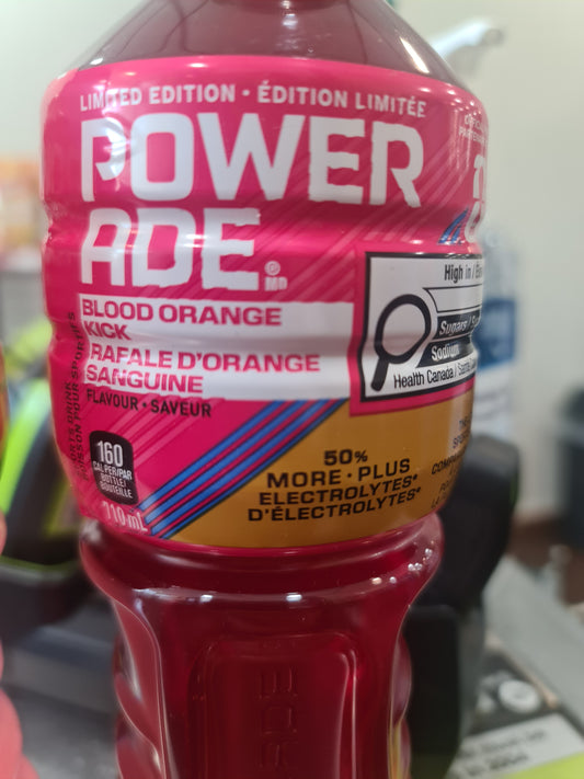 Power ADE blood Orange 710ml