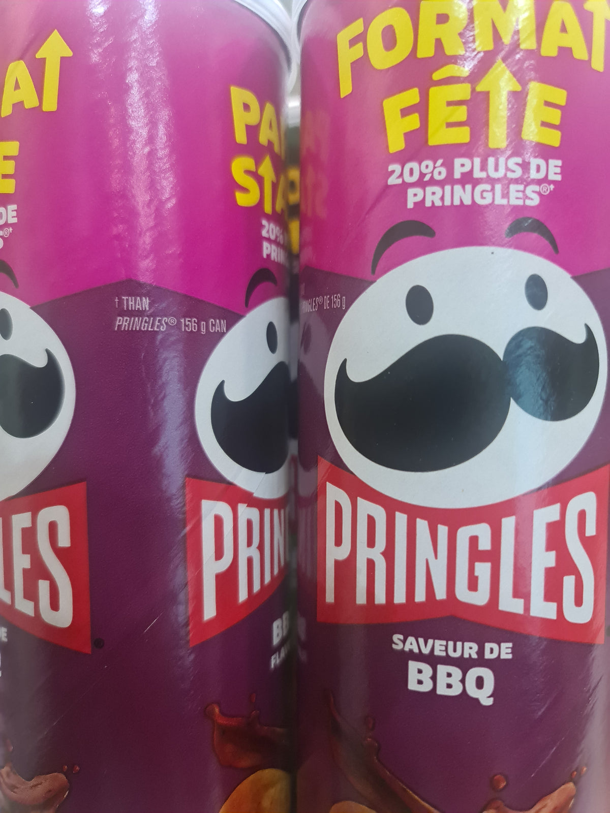 Pringles large can bbq 179g MEGA