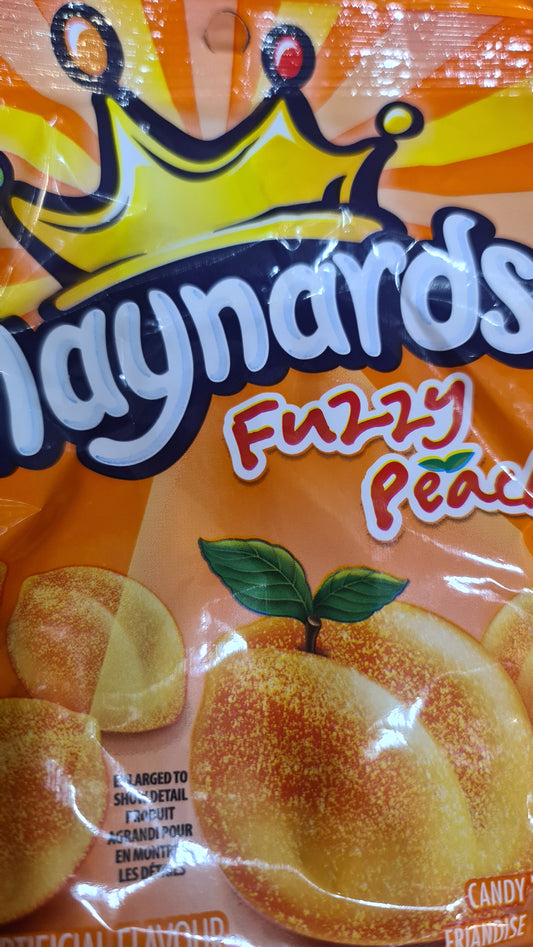 Maynards fuzzy peach 154g