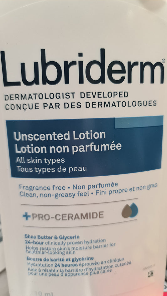 Lubridem unscented lotion 710ml