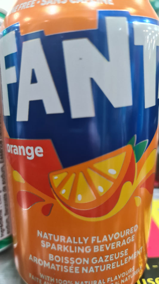 Fanta orange 355ml can