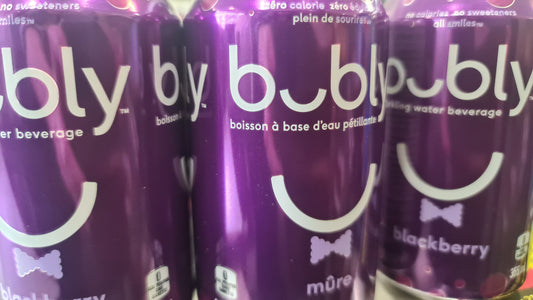 Bubly blackberry 355ml CAN