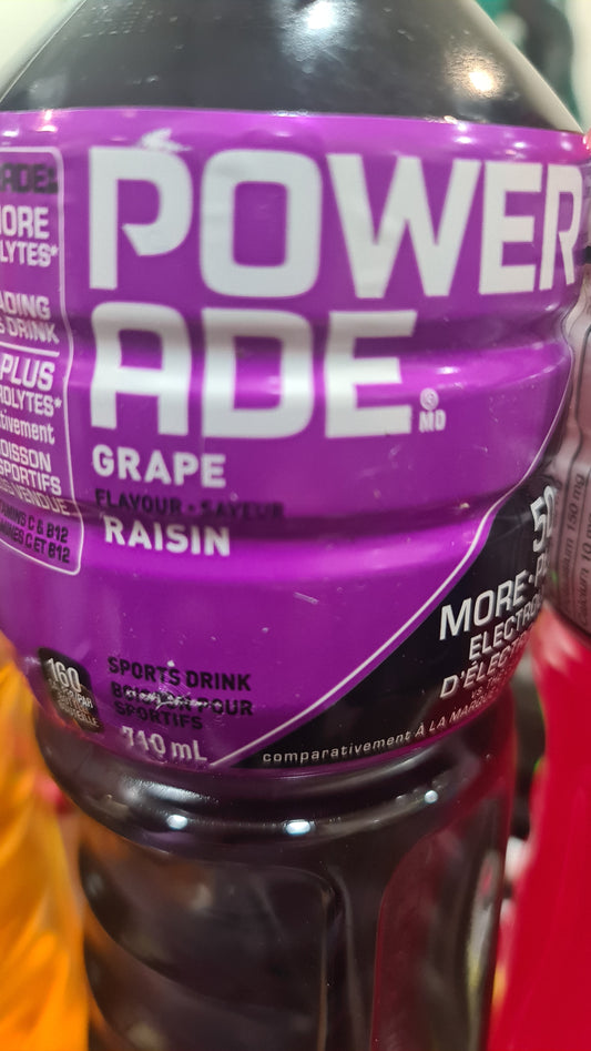 Power ADE Grape zero sugar 710g