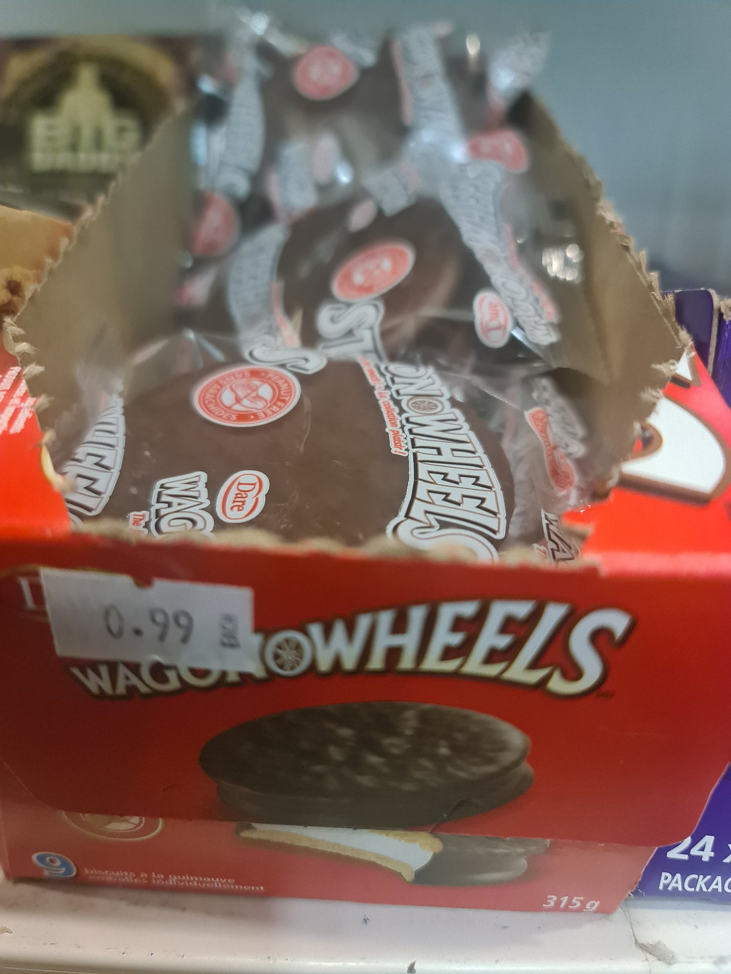 Wagon wheels chocolate 1ea