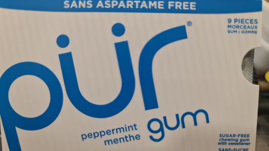 pur gum peppermint